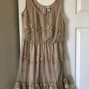 NWOT boho lace dress size small